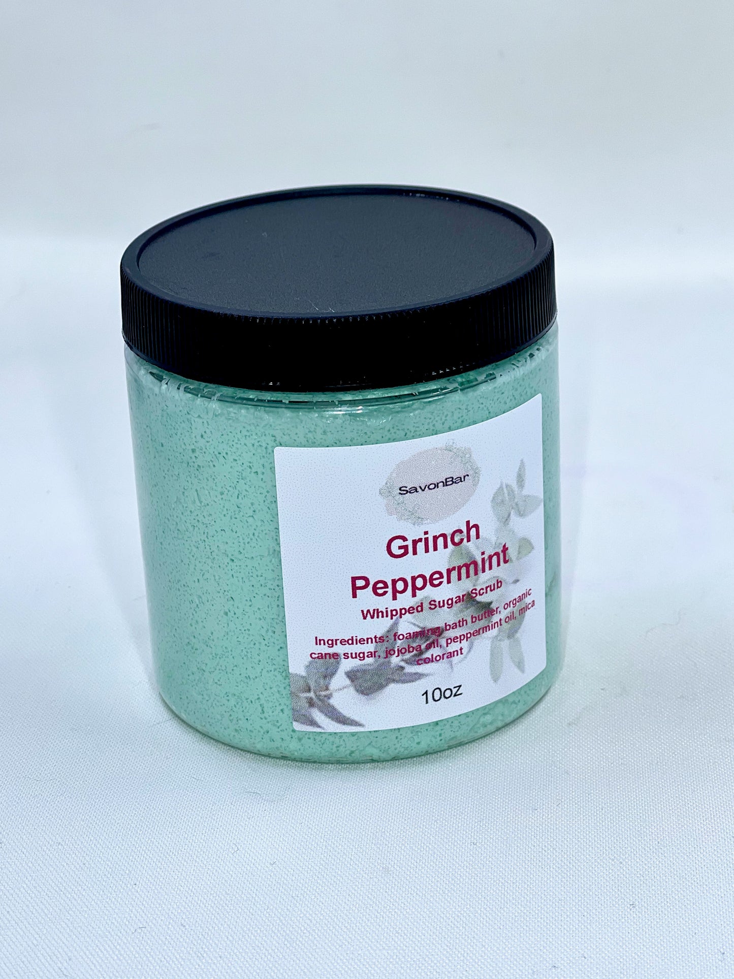 Grinch Peppermint Whipped Sugar Scrub