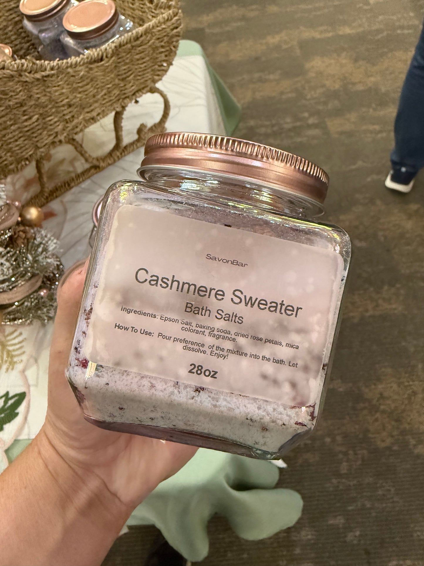 Cashmere Sweater Bath Salts